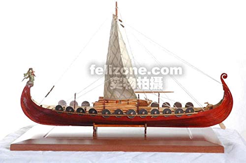 ZNYB Kits de construcción de Modelos de embarcaciones Modelo de Barco de Vela de Madera clásico Kit ensamblado Modelo de Viento Comercial Barco Pirata Vikingo Jacques DIY Toy