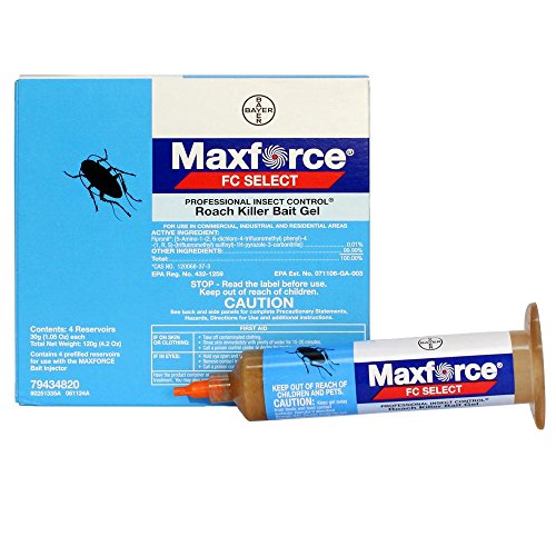 1 Fc Select gel cebo insecticida cucarachas tubo 30 gramos maxforce