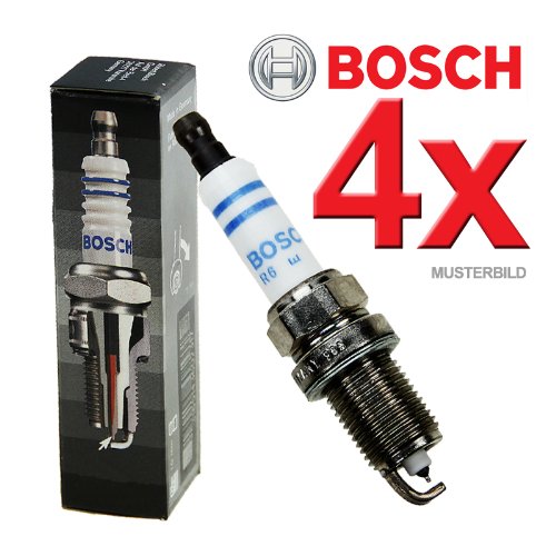 4x Bujía de encendido<br> Super plus HR8MCV+ FORD C-MAX COUGAR COURIER ESCORT CLASSIC V 5 VI 6 VII 7 AAL GAL FIESTA III 3 GFJ IV 4 V 5 VI 6 FOCUS DAW DBW C-MAX II 2 DA DNW DFW FUSION JU KA RB MAVERICK