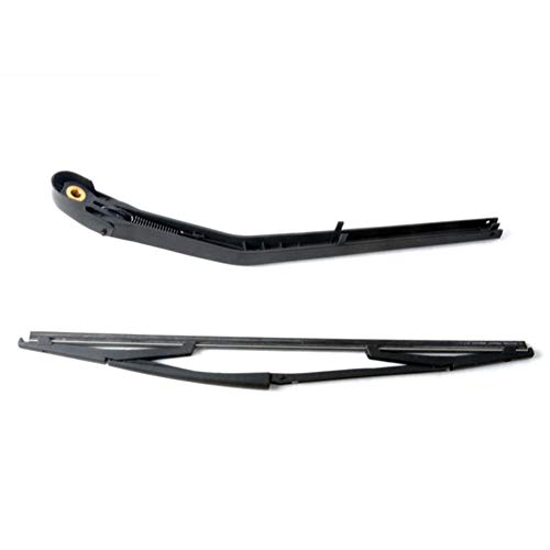 ASHDelk Brazo y Cuchilla de limpiaparabrisas Traseros, para Fiat Marea Weekend 1996-2002 Accesorios de Coche de Caucho Natural 15 ''