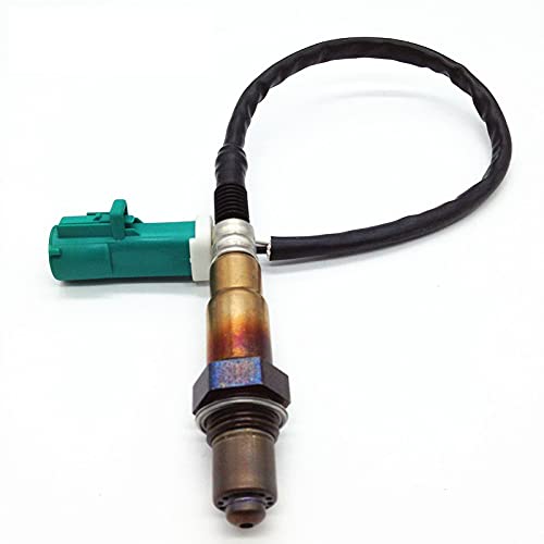 BYWWANG Sensor de oxígeno de relación de Combustible de Aire de Coche Delantero Sensor de oxígeno de Gas de Escape, para Ford Focus 2.0i Saloon Hatchback Estate DEC 2007 0258006573/574