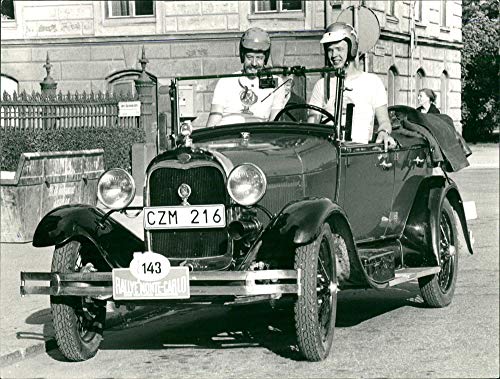 Cars : Old Cars, A-Ford Phaeton-1929 - Vintage Press Photo