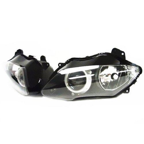 Conjunto de faros delanteros de motocicleta para Yamaha YZFR1 YZF YZF-R1 2007-2008