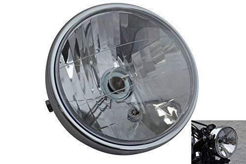 Cromo Moto Faro 6.5 inch Diámetro 12V 35W Marca E