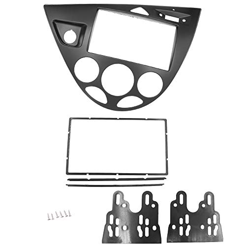 CT-CARID 2 Din Adaptador de fascia de facia de radio estéreo para automóvil para 2006 For dFiesta Focus European LHD