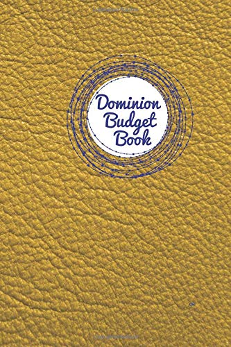 Dominion Budget Book Abi: Monthly Budget Planner - Home Budget Workbook, Budgeting Book, Expense Tracker, Bill Tracker (6 x 9 inches) for the next 12 Months (Financial Planning Budget Books)