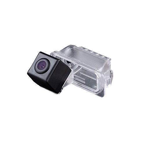 Dynavision Universal Vista trasera cámara CCD Chip para MONDEO / FIESTA MK6 / KUGA / FOCUS S-Max / CHIA-X / Galaxy MK3 /Facelift C307 modelos de coches (Negro)