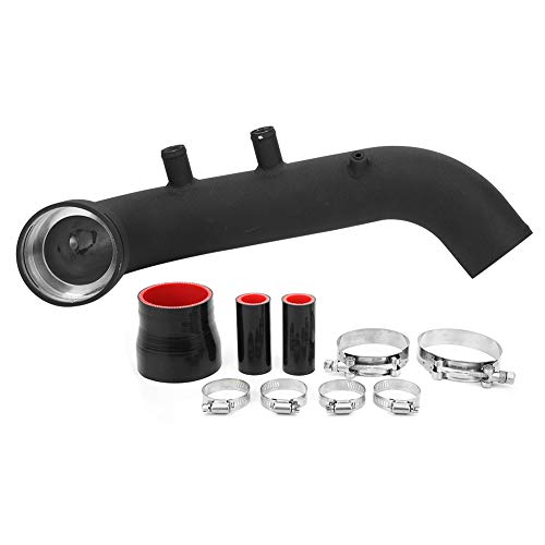 EBTOOLS Tubo de admisión Turbo, kit de refrigeración de tubo de carga Turbo de admisión de aluminio, piezas del motor del coche aptas para E82 E90 E92 E93 135i N54 3.0T