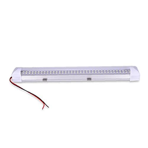 EElabper Interior del Coche 72LED Luces Bar Habitación Super Bright Lights Minibus Compartimiento Luces de Lectura Luces 2pcs