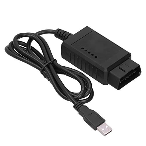 EVGATSAUTO OBD II EOBD USB Herramienta de diagnóstico Lector Escáner Adaptador Cable Cable de diagnóstico Ajuste para Fiat Panda para Punto para Doble para Lancia