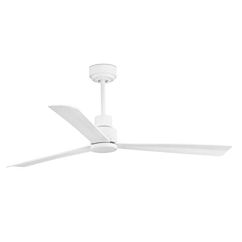 Faro Barcelona 33487WP- NASSAU Ventilador de techo blanco con motor DC SMART (Receptor Smart 34150 no incluido)