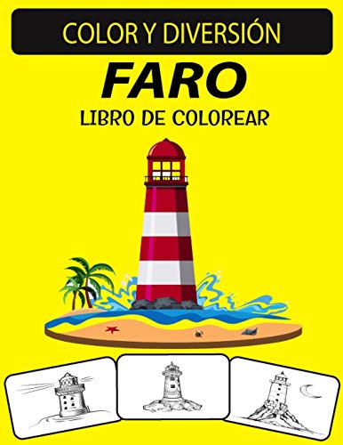 FARO LIBRO DE COLOREAR: Libro de colorear de faro de diseños únicos de edición nueva y ampliada para adultos