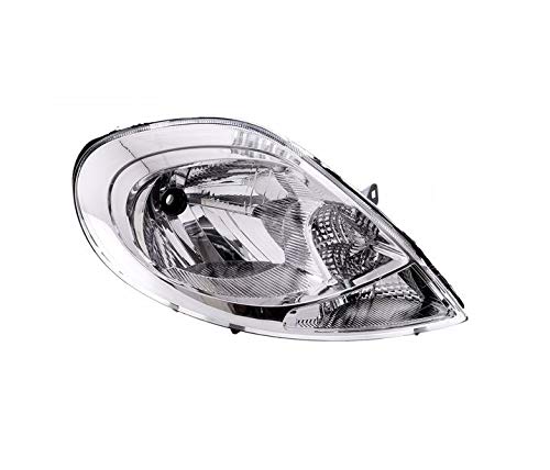 Faros VP859P faro derecho lado pasajero Asamblea proyector luz delantera lámpara de coche vidrio transparente LHD compatible con Opel Vivaro Renault Trafic 2 Nissan Primastar X83 2007 2008 2009 2010-