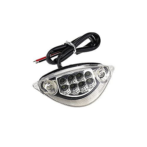 Felicey Para ho.n.da F5 CBR 600 RR CBR600RR 2003 2004 2005 2006 Faro de faros faros lámpara de niebla luz delantera LEDFRONT CENTER LUZ Diseño elegante (Color : Clear)