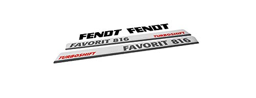 Fendt Favorit TURBOSHIFT 816 (1997-2002) Decal (pegatinas)