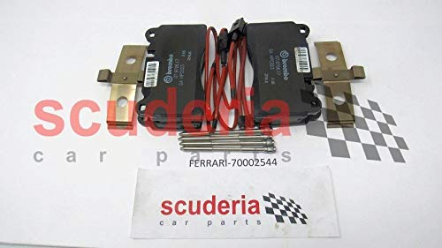 Ferrari 70002544 - Juego de almohadillas traseras con muelle originales OEM para 458 California