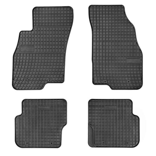 Frogum Alfombrillas de Goma FIAT Punto EVO Desde 2009 | Accesorios Coche Alfombra Goma Suelo