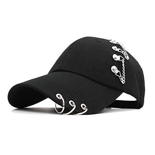 Gorra de béisbol con anillo de hierro para hombres gorra de béisbol Snapback Trucker Cap Dad Sombreros Nuevo 6-1
