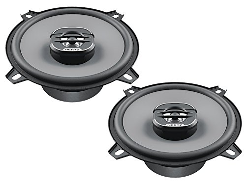 Hertz Uno Altavoces X130 13 cm 320 W, incluye set de montaje para Fiat Marea Weekend 185 1996 – 2002 laterales trasero Estante