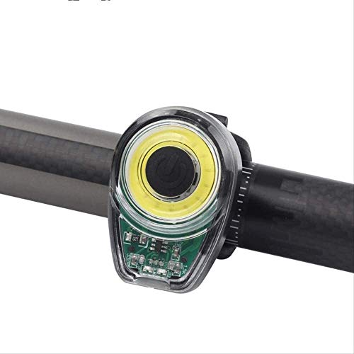 hhkty Luces LED de Bicicletas 50 Lumen LED Linterna de la Bici del Manillar de la Bicicleta luz Delantera Faro Impermeable Luces traseras Luz Trasera Recargable