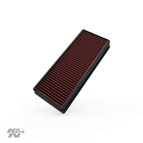 K&N 33-2474 Filtro de Aire Coche, Lavable y Reutilizable