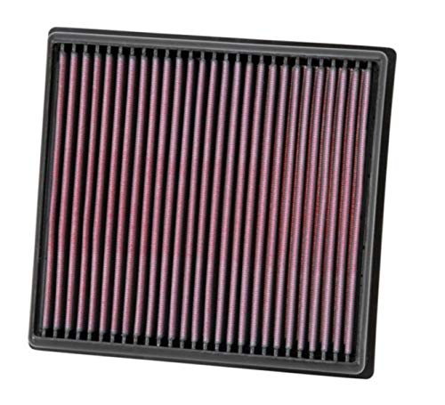 K&N Filters 33-2996 Recambio Filtro de Aire Coche, Lavable y Reutilizable