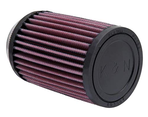 K&N RU-0810 Filtro de Aire para universal de goma 2-7/16"FLG, 3-1/2"OD, 5"H Coche y Moto