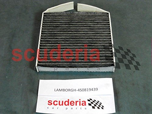 Lamborghini 4S0819439 - Filtro de polen para Huracan | Pieza original OEM