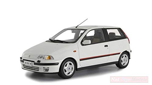 LAUDO RACING LM113A FIAT Punto GT 1993 White 1:18 MODELLINO Die Cast Model Compatible con