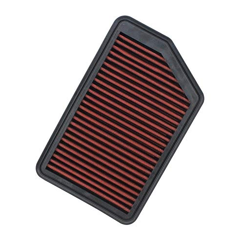 Lavable de alto flujo El reemplazo del filtro de aire for KIA CEED SPORTAGE FORTE CARENS de gran flujo de aire filtro de la toma for Hyundai Elantra IX35 TUCSON I40 I30 para auto ( Color : Red-Black )