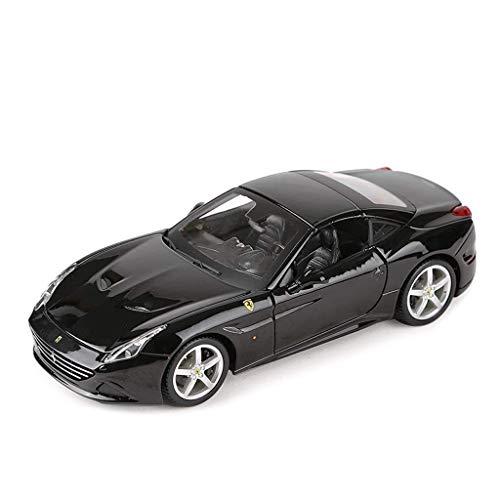 Llpeng Coche Modelo de Coche 1:24 Ferrari California Simulación de aleación de fundición a presión de joyería Juguete Adornos Colección Coche de Deportes de 19x8.5x5.5CM