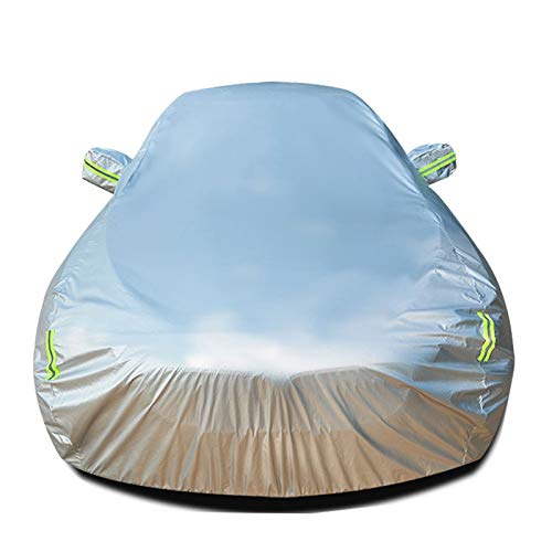 LTJTVFXQ-car cover Fundas de Coche Compatible con Ford Focus C-MAX TDCi/TDCi Zetec/TDCi GHIA/TDCi LX, Impermeable, Resistente a los arañazos y la Nieve Exterior Cubierta del Coche Coche Cubierta Auto