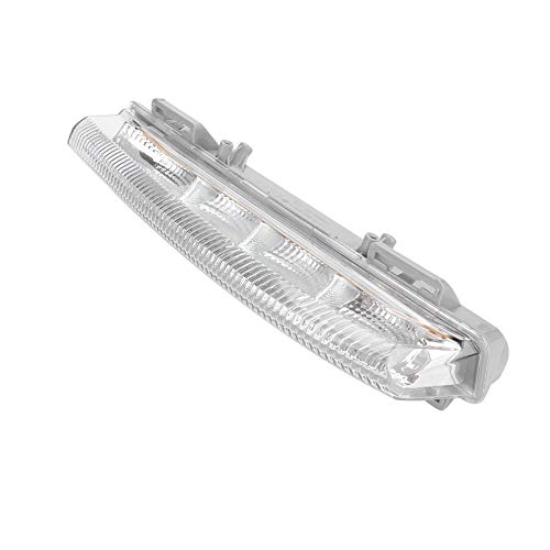 Luz diurna LED DRL, anticorrosión, anti-UV, impermeable, a prueba de sacudidas, ahorro de energía, luz diurna para automóvil, para Mercedes-Benz W204 Mercedes-Benz W212(Left light)