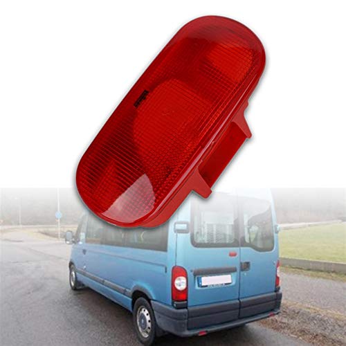 MAMINGGANG MMGANG® En Forma for el Renault Master Opel Movano Alta Monte 3ª Parada del Freno Luz 7700352940 (Color : Red)