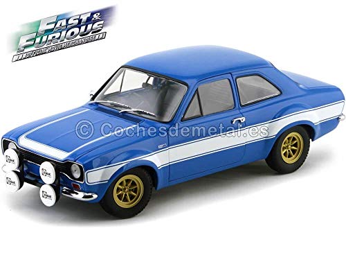 Minichamps Ford Escort MKI RS 1600 1970 Azul / Blanco Rayas 100688102 1/18 – Metal EAN: 4012138120365