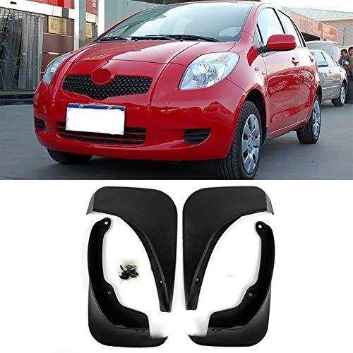 MOUNTAIN MEN Accesorios Guardabarros for Toyota Yaris Hatchback Hatch 2005-2011 Vitz Daihatsu Charade Guardabarros Guardabarros Guardabarros 2006 2007 2008 2009 Ajuste