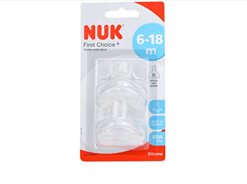 NUK - TETINA NUK FC+ 2 XL SILIC 2 UN