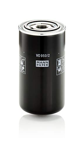 Original MANN-FILTER Filtro de aceite hidráulico WD 950/2 - Para maquinaria industrial, agrícola y de construcción