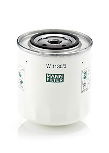 Original MANN-FILTER Filtro de aceite W 1130/3 – Para automóviles