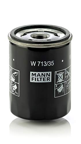 Original MANN-FILTER Filtro de aceite W 713/35 - para automóviles