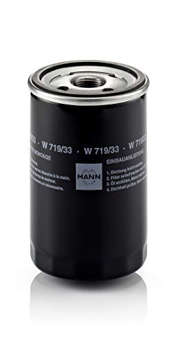 Original MANN-FILTER Filtro de aceite W 719/33 – Para automóviles