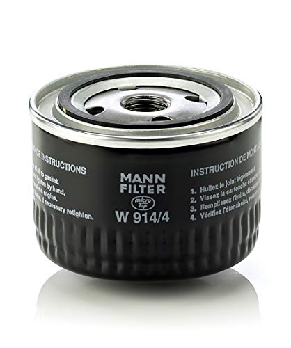 Original MANN-FILTER Filtro de aceite W 914/4 – Para automóviles