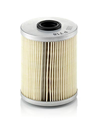 Original MANN-FILTER Filtro de Combustible P 718 x – Set de Filtro de Combustible Juego de Juntas – Para automóviles