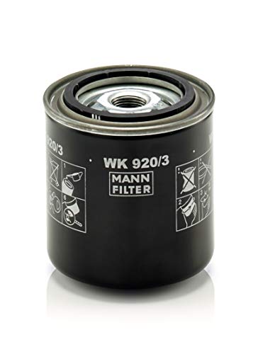 Original MANN-FILTER Filtro de Combustible WK 920/3 – Para automóviles