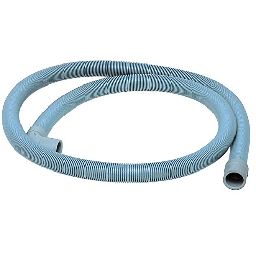 Outlet hose 2.00 m 1x straight / 1x hooked 19x22 mm