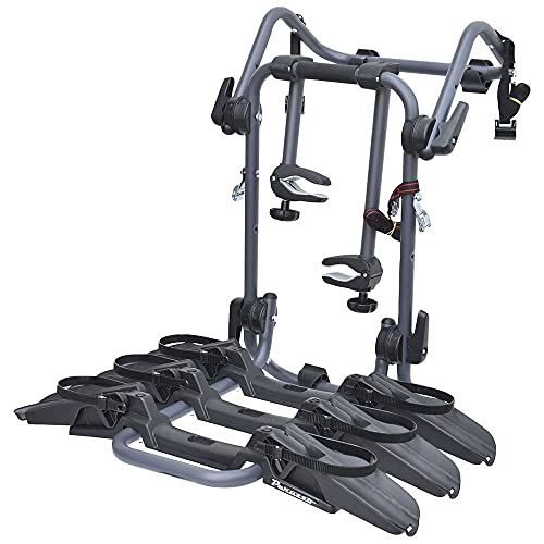 Portabicicletas trasero Peruzzo Pure Instint, 3 bicicletas, compatible con Ford Mondeo SW de 2005 a 2013, máx. 45 kg, también para bicicletas eléctricas y Fat Bike, homologado