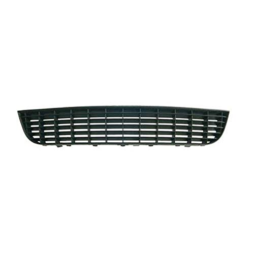 Rejilla central negra para parachoques delantero, compatible con Fiat Grande Punto desde 09/2005.