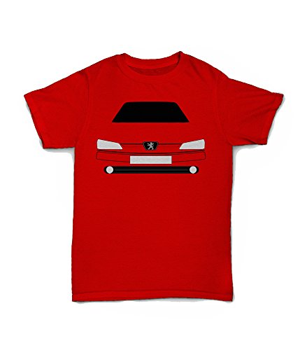 Retro Motor Company Peugeot 306 GTi6 - Camiseta personalizable, color blanco