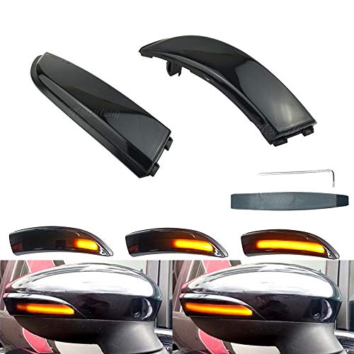 Retrovisor luces indicadoras de giro de intermitentes LED dinámicas para Fiesta MK7 B-Max 2008-2017