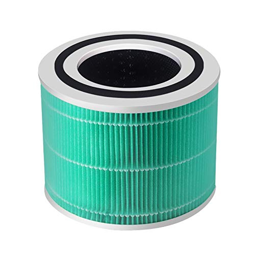 Style wei Filtro de Reemplazo Purificador Core 300 True HEPA Reemplazo de Filtro Compatible con Levoit Air Purifier Core 300, Parte No. Core 300-RF Reemplazo (Color : Green)